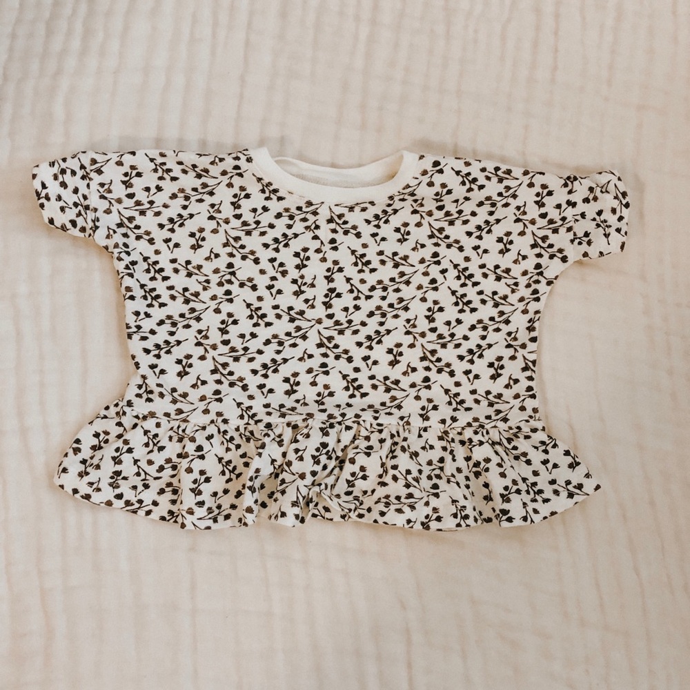 Rylee and Cru peplum top